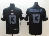 Nike Giants #13 Odell Beckham Jr black Color Rush Limited Jersey-BD