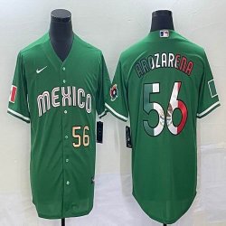 2023 World Cup Mexico #56 Randy Arozarena green majestic baseball jerseys 25