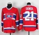 Reebok Montreal Canadiens #21 Brian Gionta red NHL Jerseys