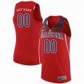 Custom Arizona Wildcats red ncaa basketball jersey