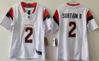 Women Denver Broncos Patrick Surtain II Nike white Vapor F.U.S.E. Limited Jersey