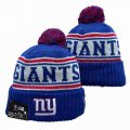 2024 New York Giants blue white red NFL Sports Cuffed Knit Hats