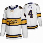 Adidas Nashville Predators #4 Ryan Ellis white hockey Winter Classic Jersey