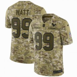 Houston Texans #99 J.J. Watt Nike Camo Salute to Service Retired Player Limited Jersey