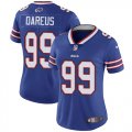 Women Nike Buffalo Bills #99 Marcell Dareus blue Color Rush Limited Jersey