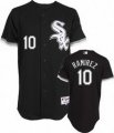 Chicago White Sox Alexei Ramirez 10 Black mlb Jersey