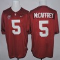 Stanford Cardinal #5 Christian McCaffrey Red College Football Jerseys