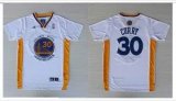 Golden State Warriors #30 Stephen Curry white NBA basketball shirts