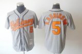 mlb Baltimore Orioles 5 B.ROBINSON grey Jerseys