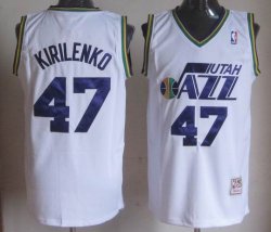 NBA Utah Jazz KIRILENKO 47 white Jersey