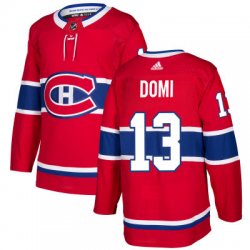 Adidas Montreal Canadiens #13 Domi Red NHL Jerseys