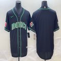 2023 World Cup Mexico blank black new majestic MLB baseball Jerseys-BD 13