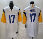 Los Los Angeles Rams #17 Puka Nacua white Nike Color Rush Limited Jerseys-BD