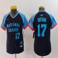 Youth National League Shohei Ohtani Nike Navy 2024 MLB All-Star Game Limited Player Jersey 03