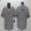 Nike 49ers #97 Nick Bosa Heather gray Color Rush Limited Jersey