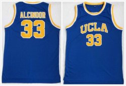 UCLA Bruins #33 Lew Alcindor Blue ncaa College Jerseys