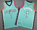 Youth Nike San Antonio Spurs #1 Victor Wembanyama green basketball jerseys -XD