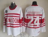 CCM Detroit Red Wings Bob Probert #24 Authentic 75TH ccm NHL Jersey White