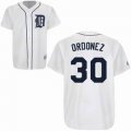 Detroit Tigers 30 Magglio Ordonez white jersey