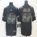 Nike Broncos #58 Von Miller black gold Color Rush Limited Jerseys