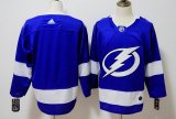 Adidas Tampa Bay Lightning blank blue nhl hockey jerseys