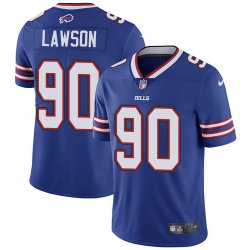 Nike Buffalo Bills #90 Shaq Lawson Blue Color Rush Limited Jersey