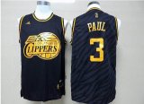 Los Angeles Clippers 3 chris paul dark blue fashion Swingman nba jerseys