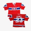 Bob Gainey Jersey 23 Red Home CH Throwback Montreal Canadiens Jerseys