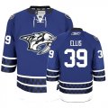 Dan Ellis Jersey 39 Blue Third Nashville Predators Jerseys