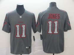 Nike Atlanta Falcons #11 Julio Jones gray fashion Color Rush Limited Jersey