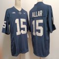 Penn State #15 Drew Allar dark blue college jerseys-XST 01