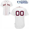 Boston Red Sox Home Custom White MLB Jersey