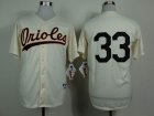 Baltimore orioles 33# Eddie Murray beige MLB Jerseys