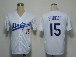 MLB Jerseys Los Angeles Dodgers 15 Furcal White