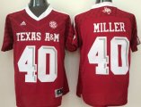 Texas A&M Aggies #40 Von Miller red College Football Authentic Techfit Jerseys