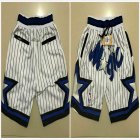 Orlando Magic Vintage Basketball white Game Shorts NBA Stitched shorts with pocket-FH