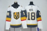 Women Adidas Vegas Golden Knights #18 James Neal white hockey Jersey