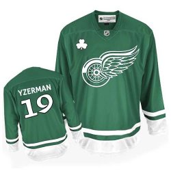 Steve Yzerman Jersey 19 Green Detroit Red Wings Jerseys