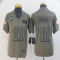 Youth Philadelphia Eagles #11 Carson Wentz Nike Camo 2019 Salute to Service Limited Jersey