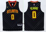 Atlanta Hawks #0 Jeff Teague black new nba basektball jersey