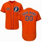 Custom Houston Astros orange Flexbase baseball jerseys