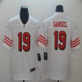 Nike 49ers #19 Deebo Samuel white Color Rush Limited Jersey