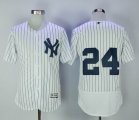 New York Yankees #24 Gary Sanchez white Flexbase Authentic Collection Jersey