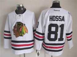 Chicago Blackhawks 81 Marian Hossa white Ice hockey jerseys