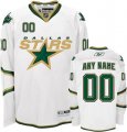 Reebok Dallas Stars Customized White Authentic Man NHL Jersey