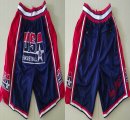 USA basketball blue nba shorts-XD