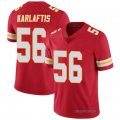 Kansas City Chiefs #56 George Karlaftis Red Color Rush Limited Jersey