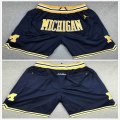 Michigan Wolverines NBA Basketball Shorts Men Pants NWT Stitched with pocket-XD