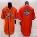 Nike Houston Astros blank orange baseball jerseys Champions-BD 01