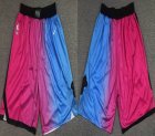 Miami Heat pink skyblue nba shorts -XD